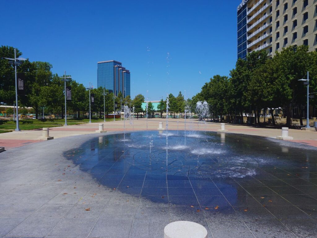 A plaza, Richardson, TX