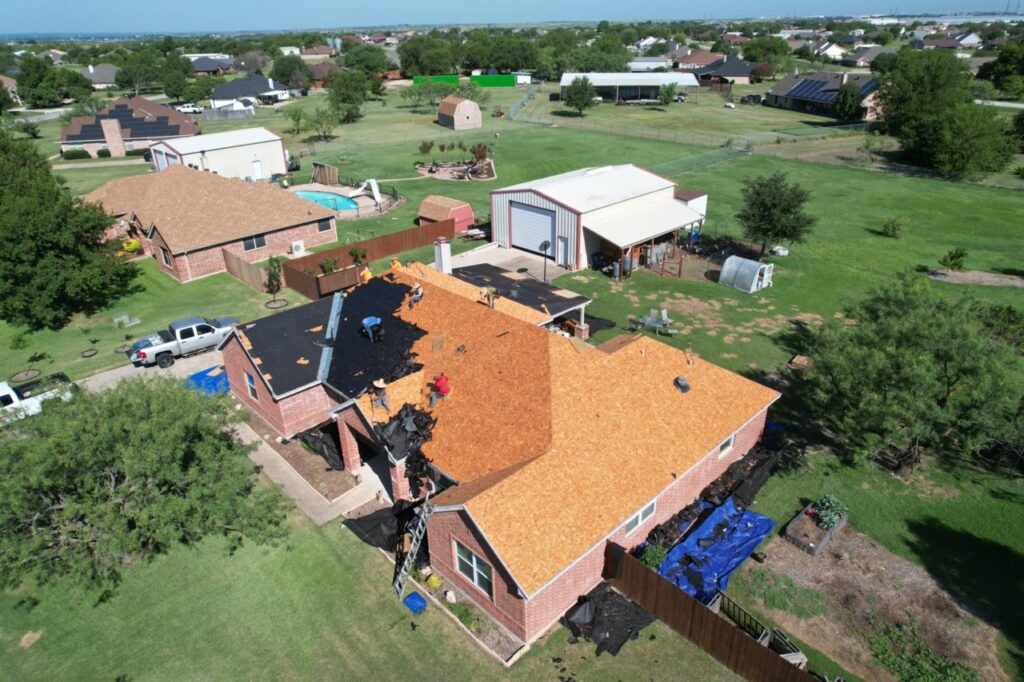 Reliable roof repair in Frisco, TX, fixing hail and storm damage