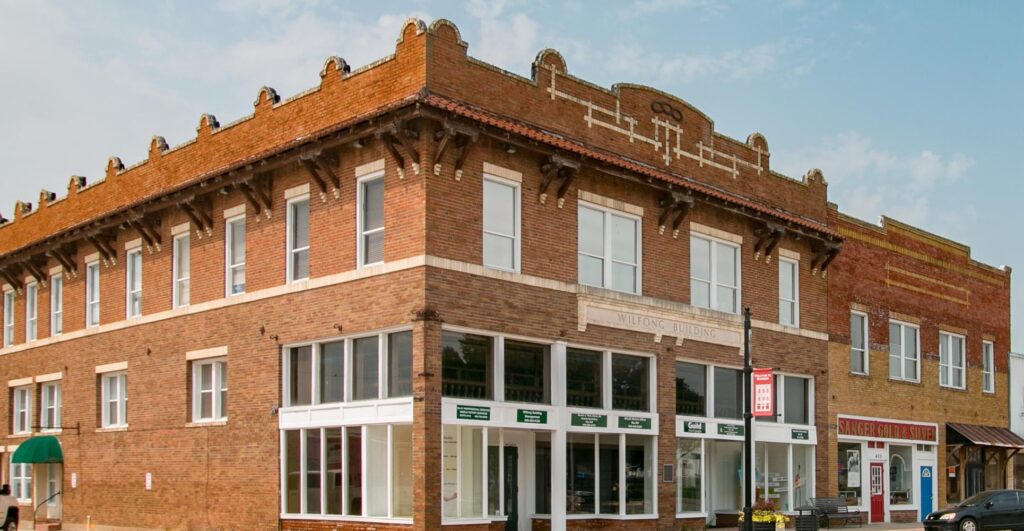 The city of Sanger, Texas