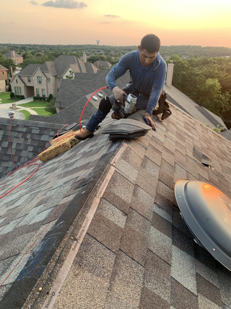 Professional roof repair in Melissa, TX restoring protection after storm damage