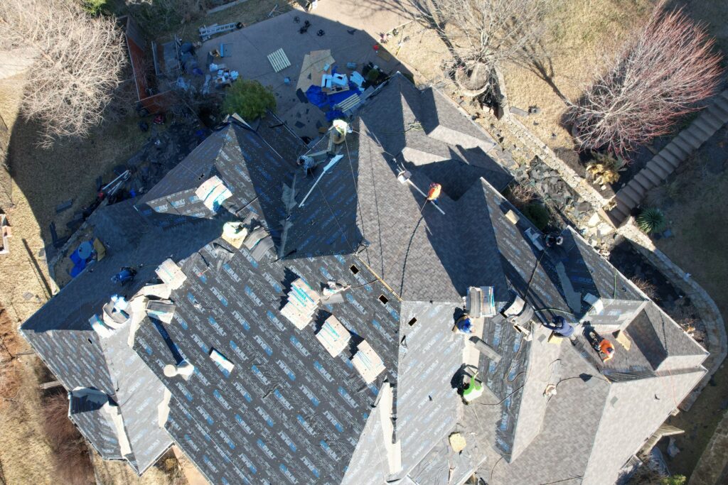 Professional roof installation in Roanoke, TX providing dependable protection for residential properties